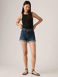 Rolled 80s Mom Women's Shorts