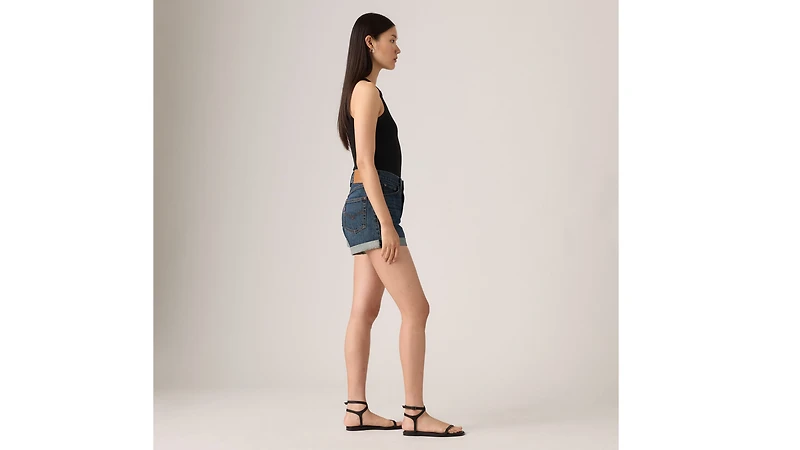 Rolled 80s Mom Women's Shorts