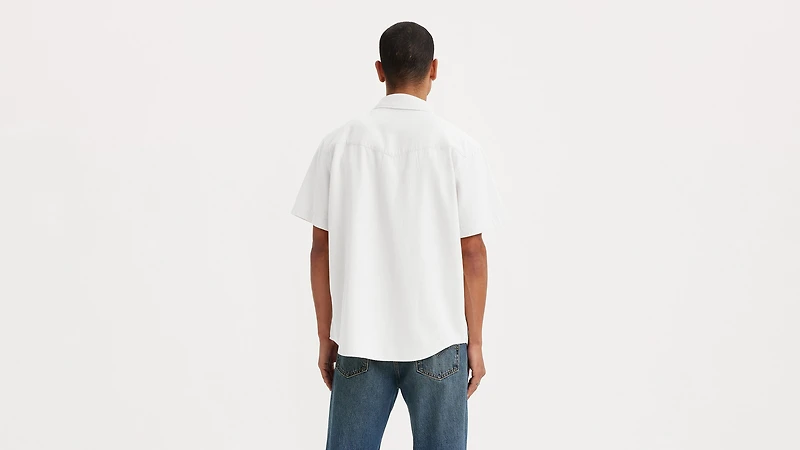 Short Sleeve Relaxed Fit Western Shirt