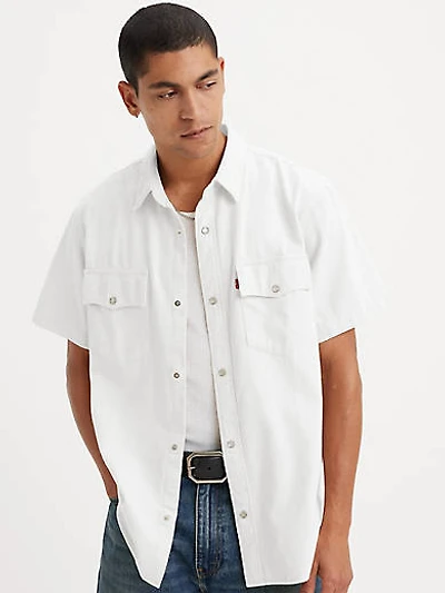 Short Sleeve Relaxed Fit Western Shirt