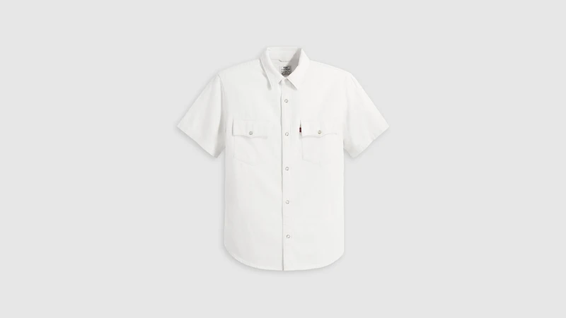 Short Sleeve Relaxed Fit Western Shirt