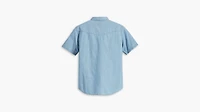 Short Sleeve Relaxed Fit Western Shirt