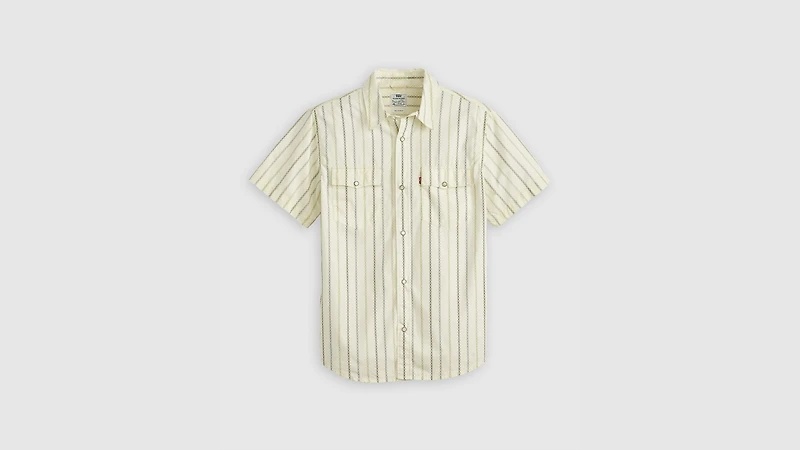 Short Sleeve Relaxed Fit Western Shirt