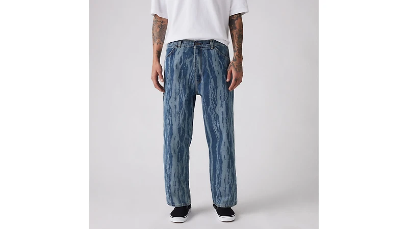 Skateboarding Cropped Carpenter Men's Jeans