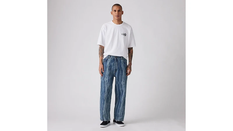 Skateboarding Cropped Carpenter Men's Jeans