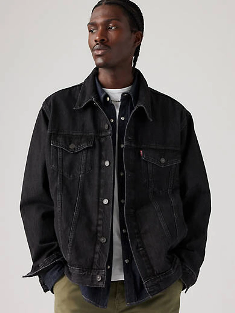 Relaxed Fit Trucker Jacket