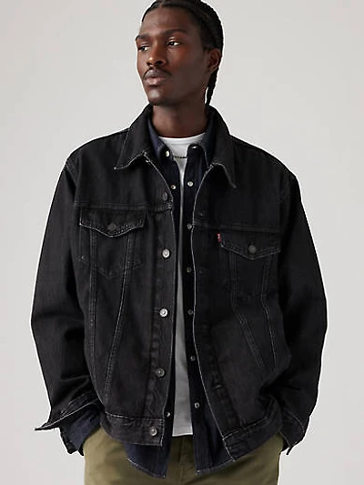 Relaxed Fit Trucker Jacket