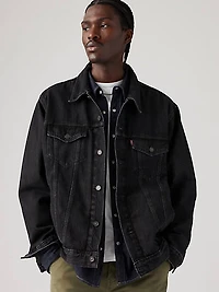 Relaxed Fit Trucker Jacket