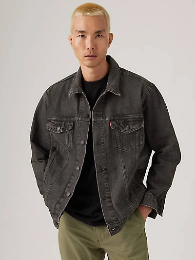 Relaxed Fit Trucker Jacket