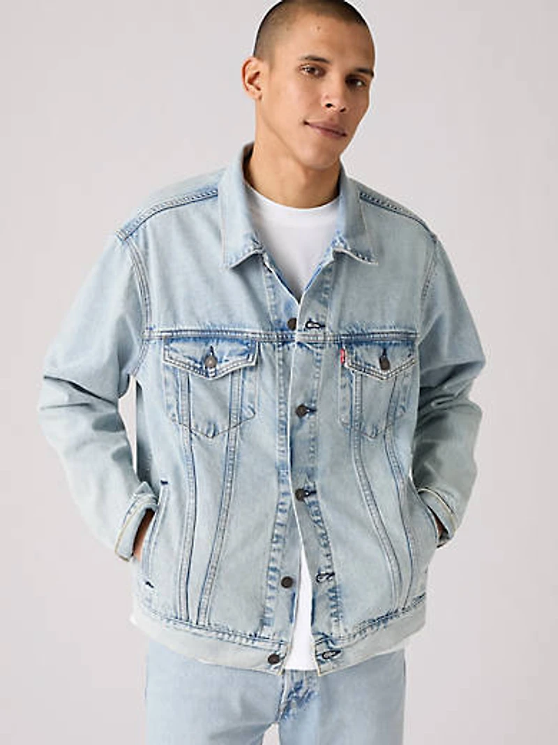 Relaxed Fit Trucker Jacket