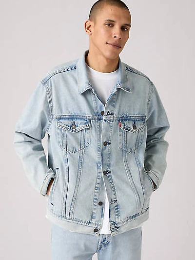 Relaxed Fit Trucker Jacket