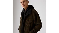 Relaxed Fit Sherpa Trucker Jacket