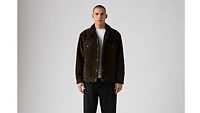 Relaxed Fit Sherpa Trucker Jacket