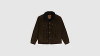 Relaxed Fit Sherpa Trucker Jacket