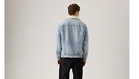 Relaxed Fit Sherpa Trucker Jacket