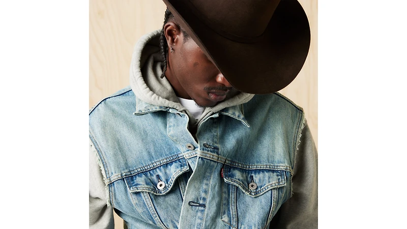 Relaxed Trucker Vest