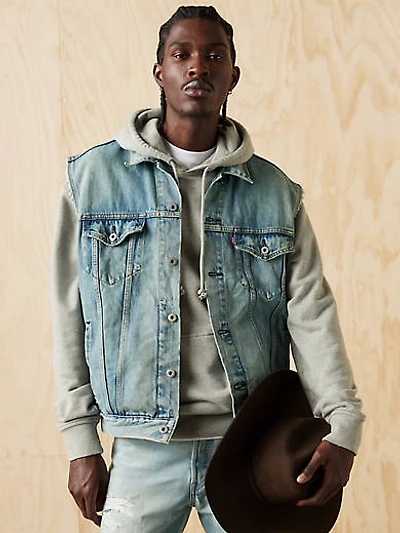 Relaxed Trucker Vest