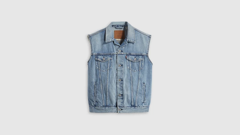 Relaxed Trucker Vest