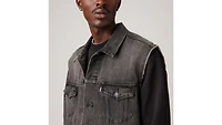 Relaxed Fit Trucker Vest