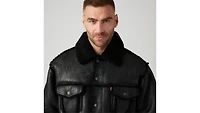 Shearling Olympia Trucker Jacket