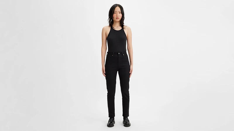 Japanese Selvedge High Rise Slim Women's Jeans