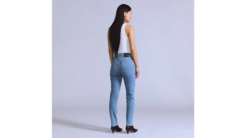 High Rise Slim Fit Women's Jeans