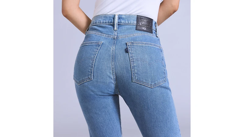 High Rise Slim Fit Women's Jeans