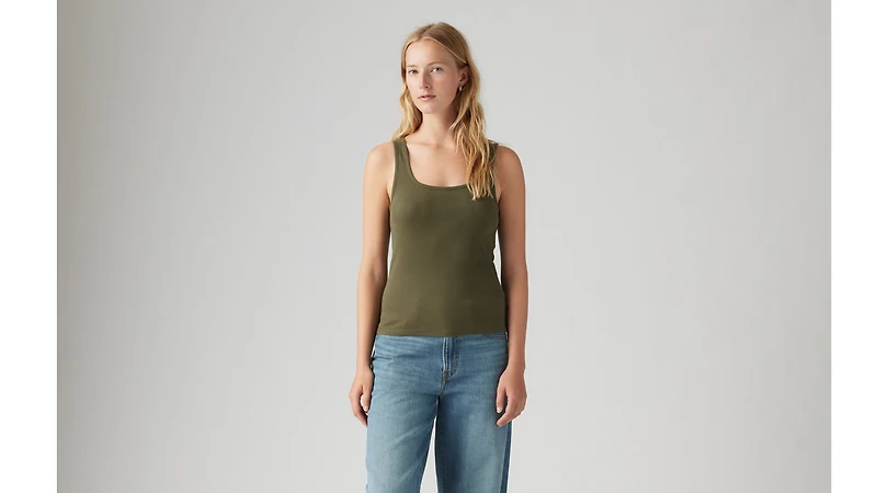 Essential Rib Tank Top