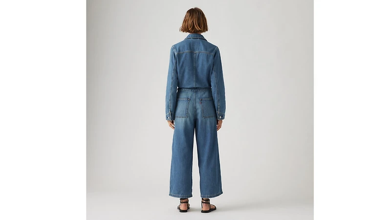 Linen+ Denim Iconic Jumpsuit