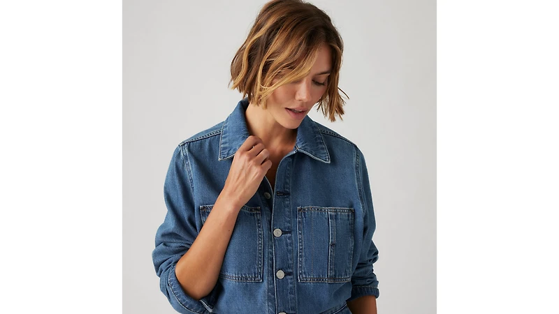 Linen+ Denim Iconic Jumpsuit