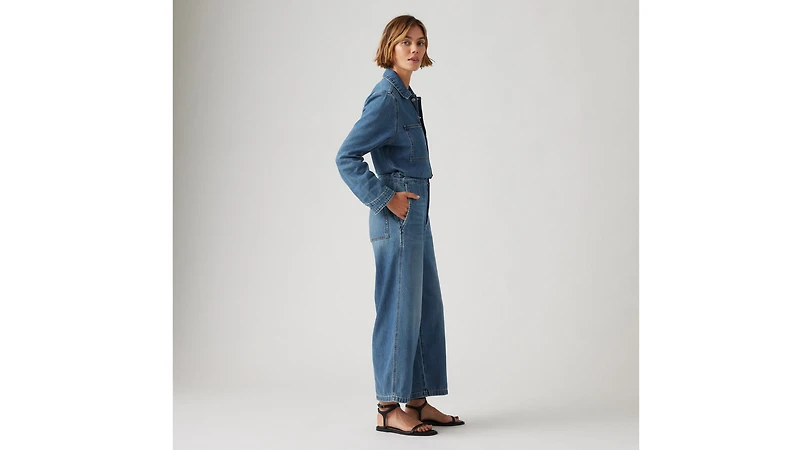 Linen+ Denim Iconic Jumpsuit