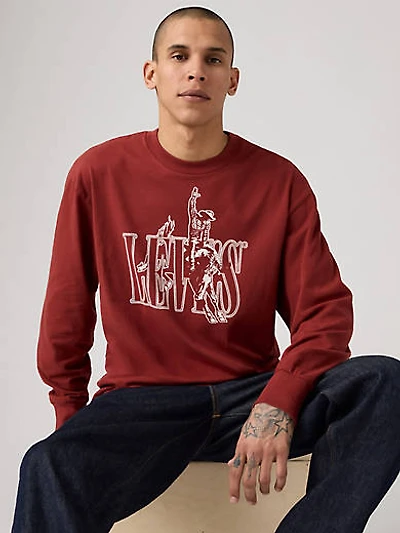 Long-Sleeve Graphic Authentic T-Shirt