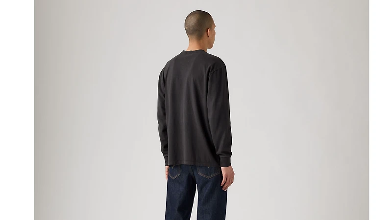 Authentic Long-Sleeve Garment Dye T-Shirt