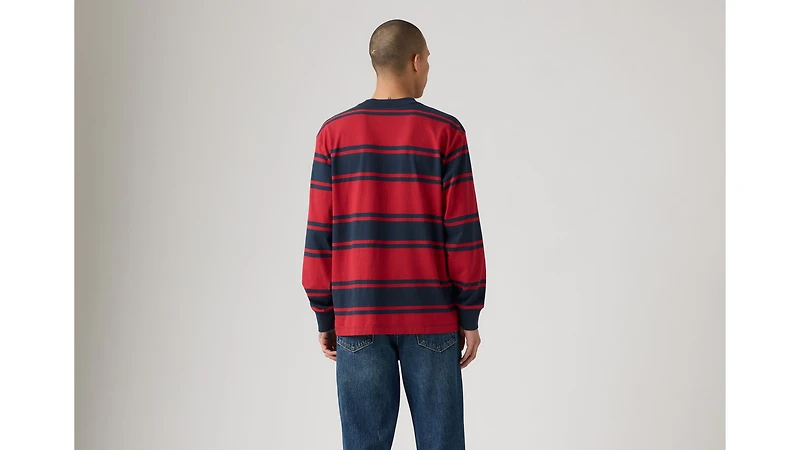 Striped Long-Sleeve Authentic T-Shirt