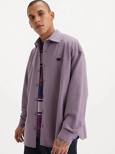 Levi's® Skateboarding Men's Button-Up Fleece