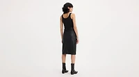 Faux Leather Icon Pencil Skirt