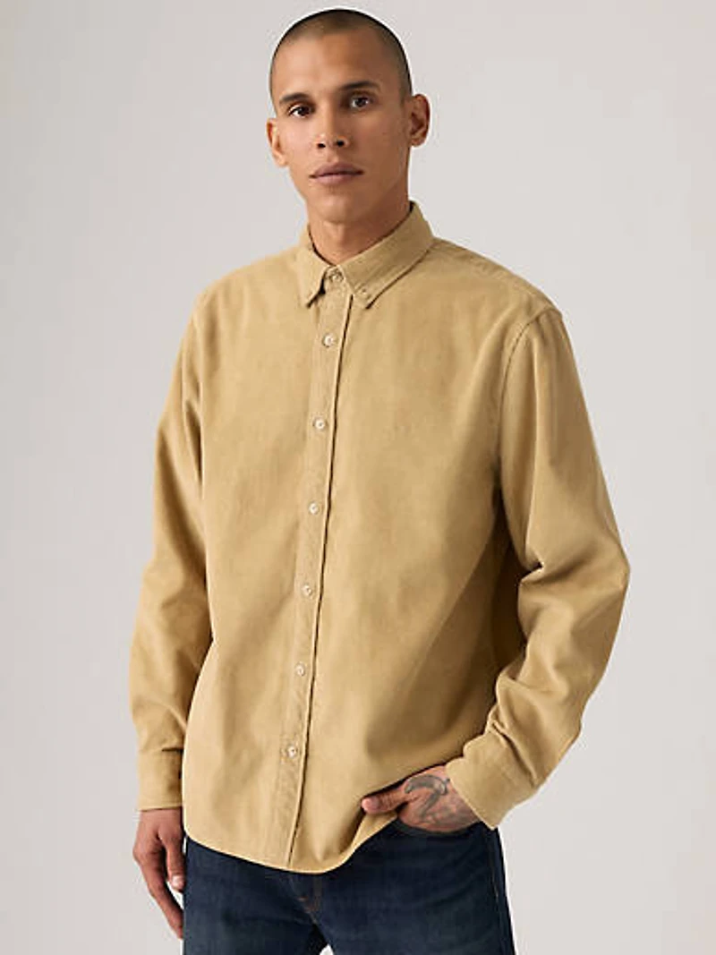 Authentic Button-Down Corduroy Shirt