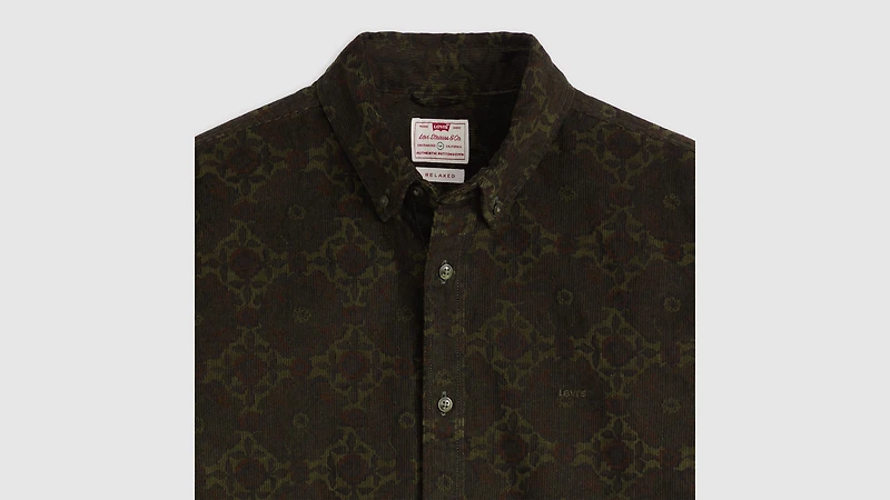 Authentic Button-Down Corduroy Shirt