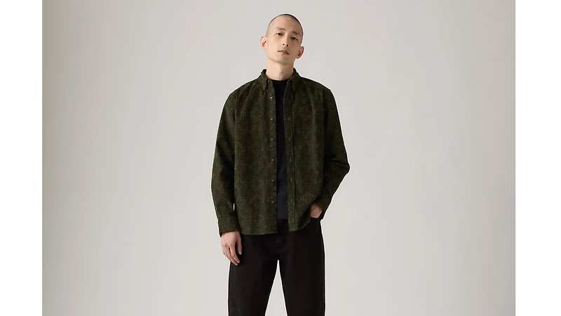Authentic Button-Down Corduroy Shirt