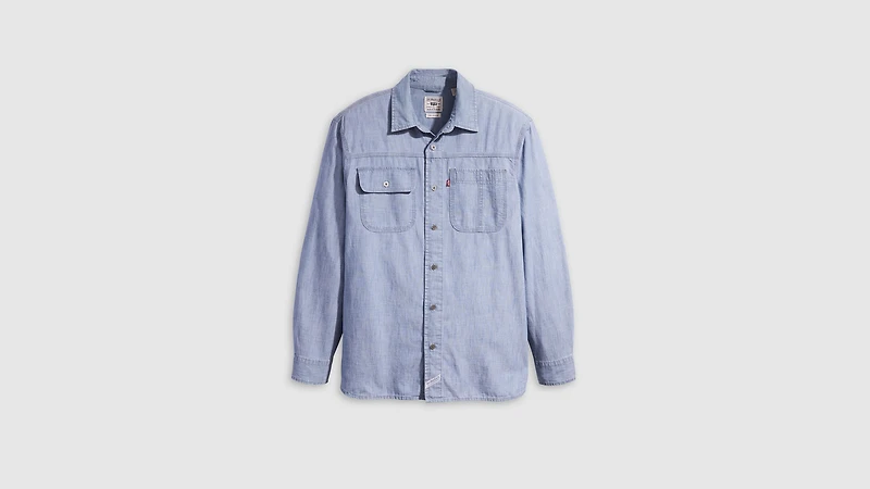 Long Sleeve Auburn Worker Shirt