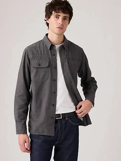 Long Sleeve Auburn Worker Shirt