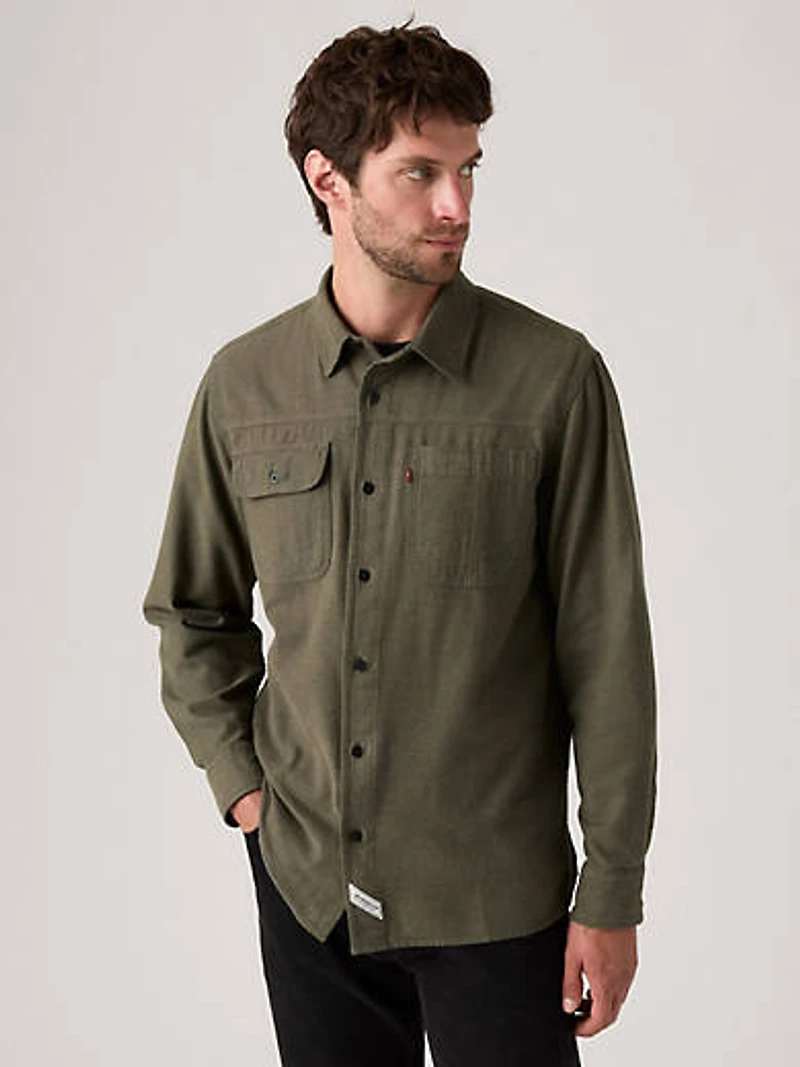 Long-Sleeve Auburn Worker Shirt