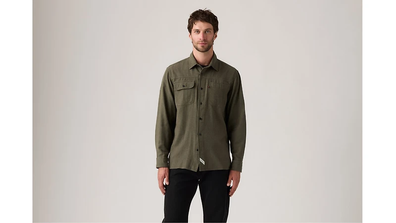 Long-Sleeve Auburn Worker Shirt