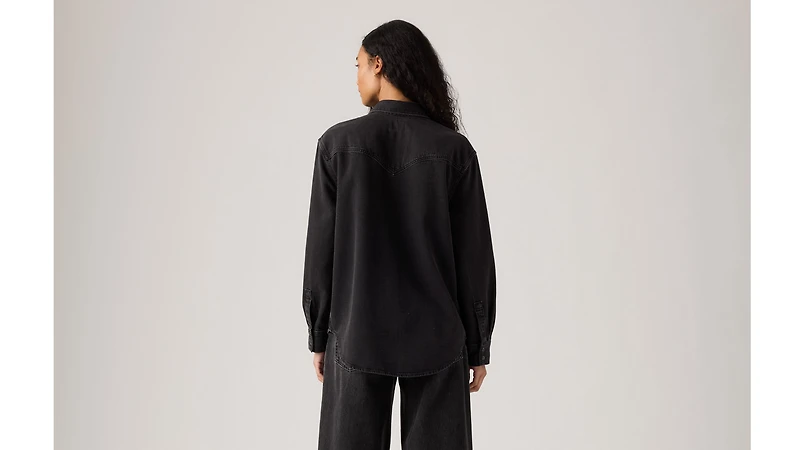 Teodora Metal Tipped Western Shirt