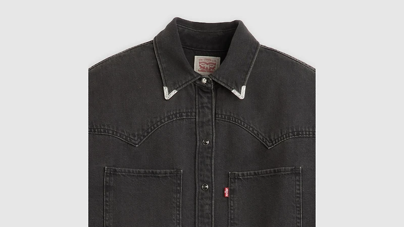 Teodora Metal Tipped Western Shirt