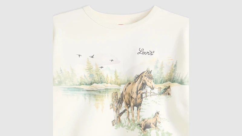 Graphic Heritage Crew Sweatshirt