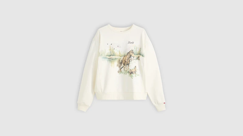 Graphic Heritage Crew Sweatshirt