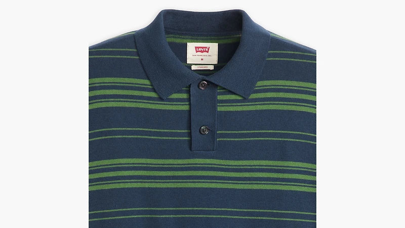 Sweater Knit Polo