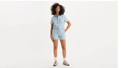 Heritage Short Sleeve Romper