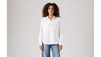 Doreen Linen Blend Utility Shirt